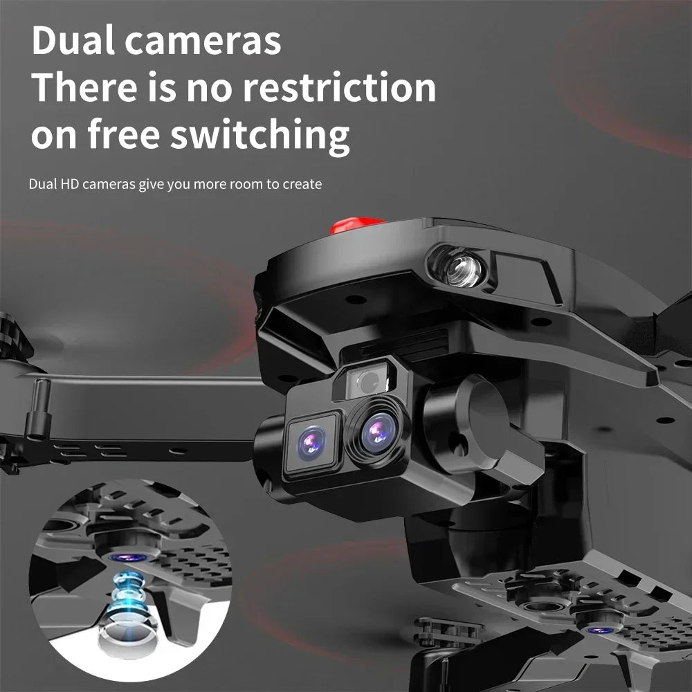 CS-1 Drone Professional Dual camera ESC WIFI FPV Four Axis Folding RC Aerial Photography Toy night vision drone