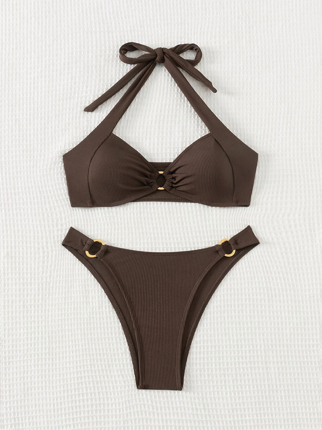 New European Fashion Women's Bikini Set Three-point Sexy Beach