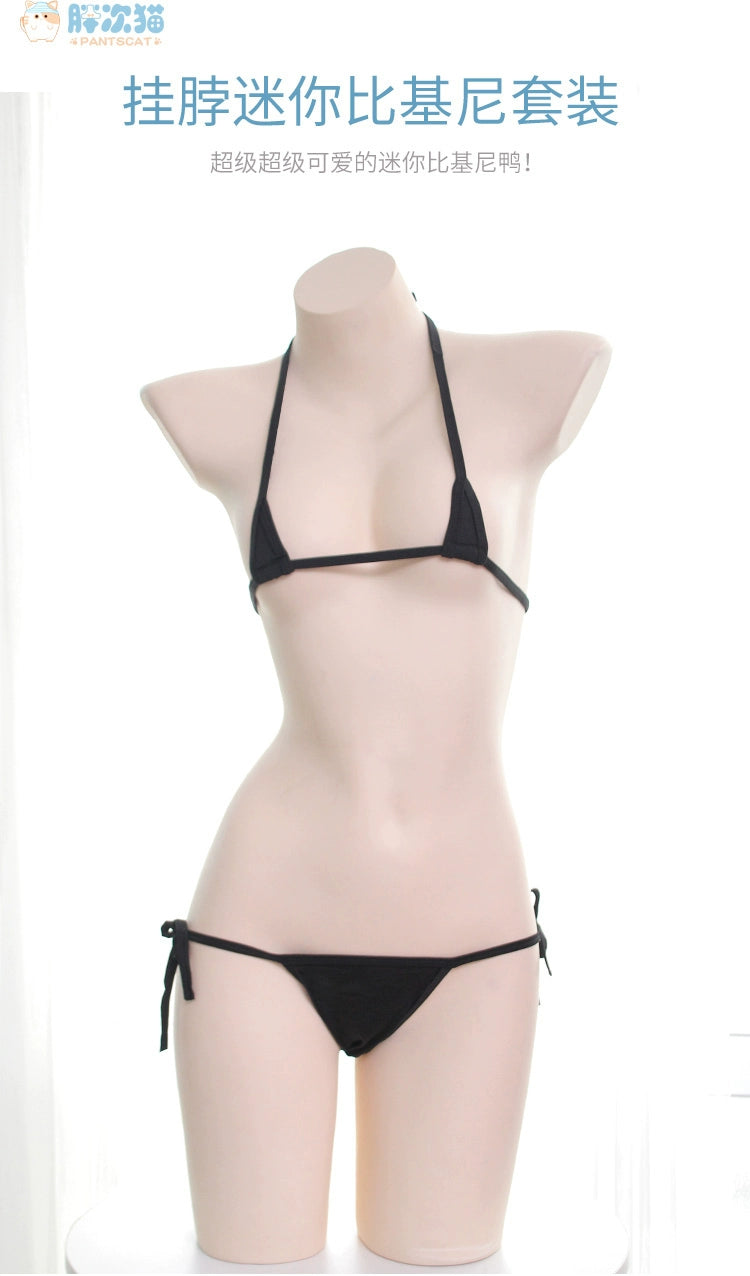 Mini Bikini Suit Japanese Style Young Adult Super Small Three-Point