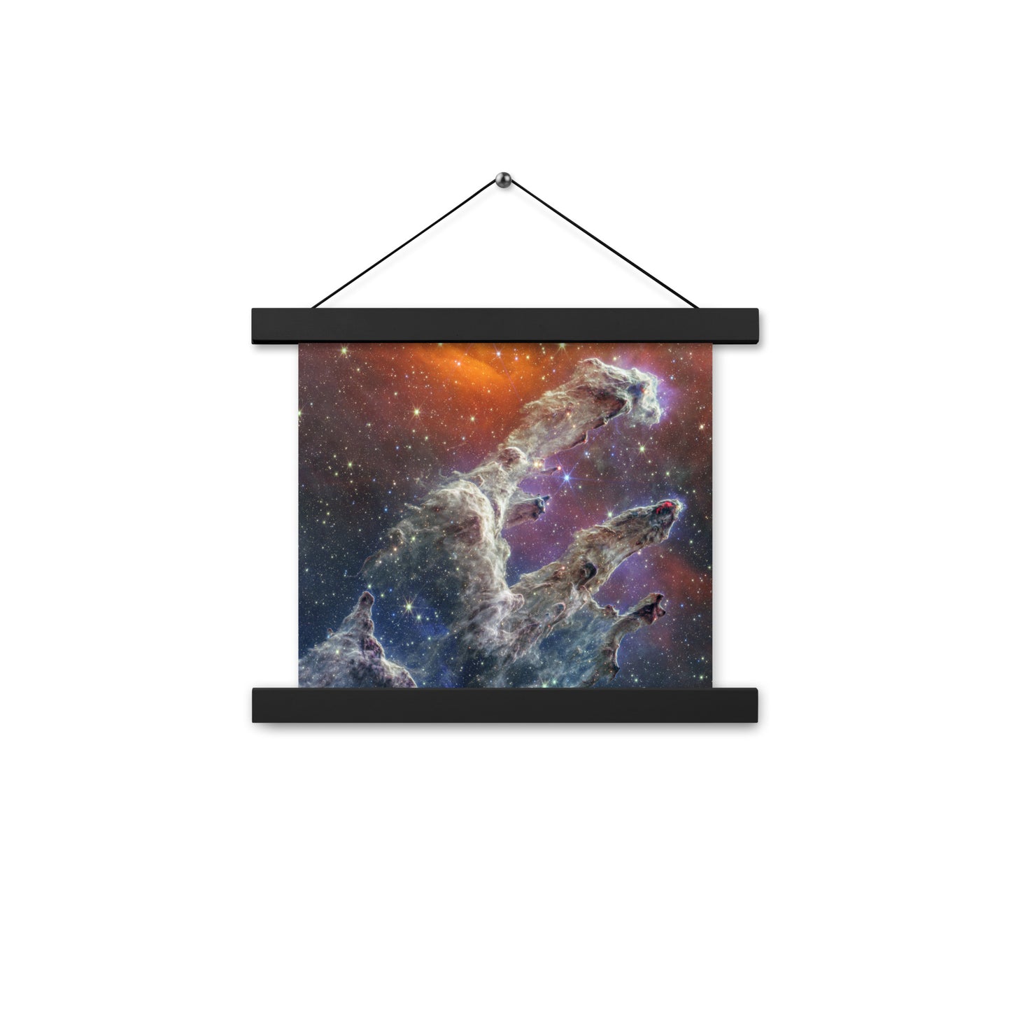 NASA James Webb Telescope Pillars of Creation Hanging Poster