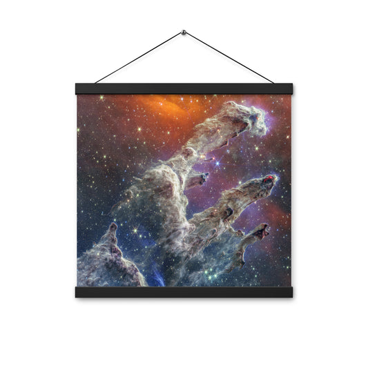 NASA James Webb Telescope Pillars of Creation Hanging Poster